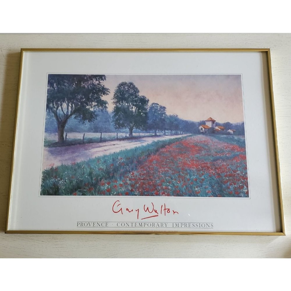 Gary Walton UK Impressionist Artist Framed Print